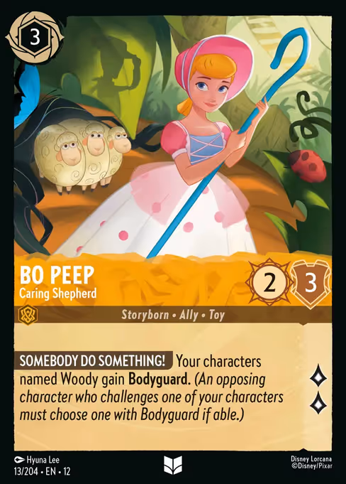 Bo Peep - Wilds Unknown Lorcana spoiler