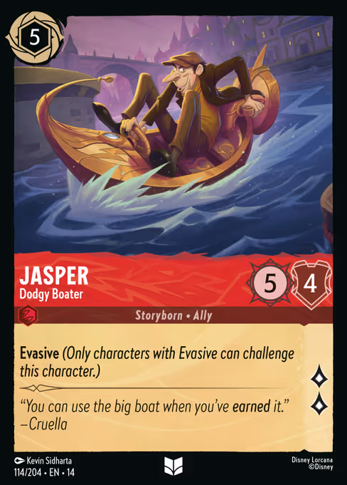 Jasper - Hyperia City Lorcana spoiler