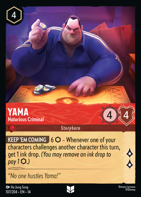 Yama - Hyperia City Lorcana spoiler