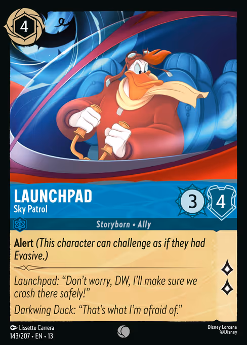 Launchpad - Attack of the Vine! Lorcana spoiler
