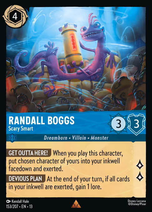 Randall Boggs - Attack of the Vine! Lorcana spoiler