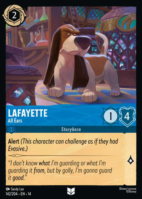 Lafayette - Hyperia City Lorcana spoiler