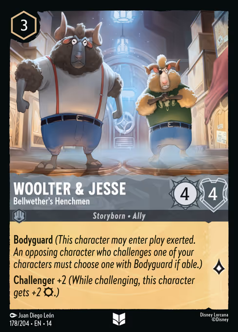 Woolter & Jesse - Hyperia City Lorcana spoiler