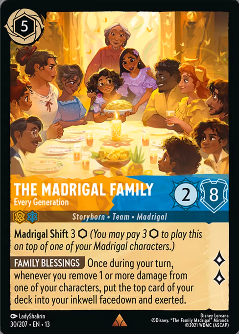 The Madrigal Family - Attack of the Vine! Lorcana spoiler