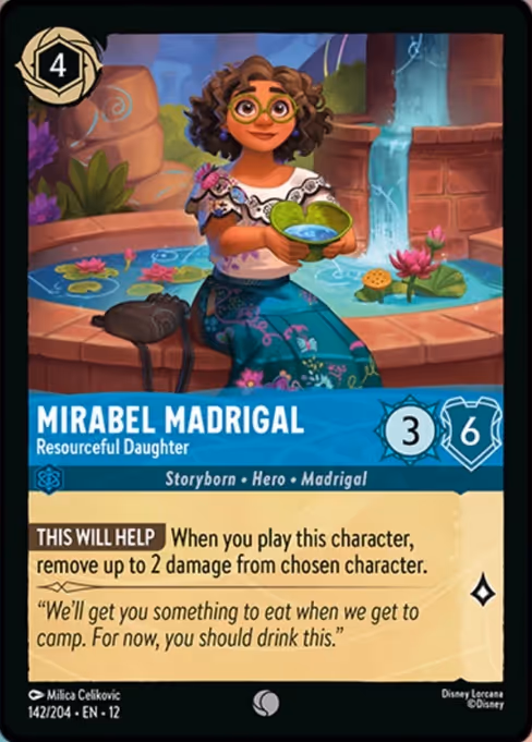 Mirabel Madrigal - Wilds Unknown Lorcana spoiler