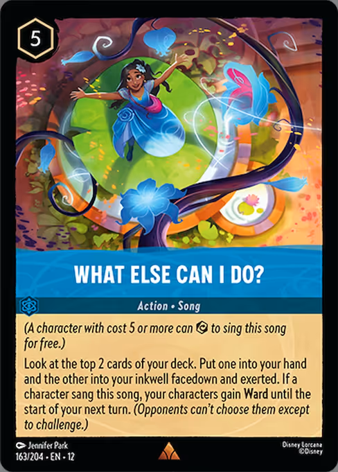 What Else Can I Do? - Wilds Unknown Lorcana spoiler