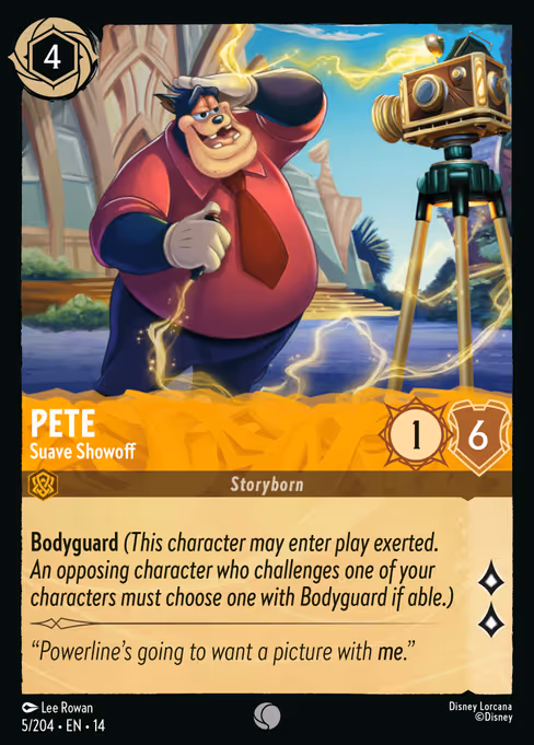 Pete - Hyperia City Lorcana spoiler