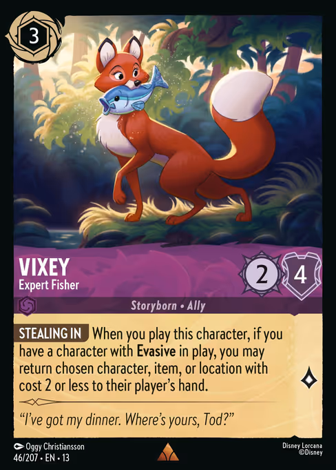 Vixey - Attack of the Vine! Lorcana spoiler