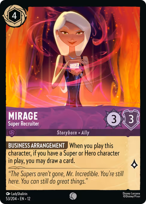 Mirage - Wilds Unknown Lorcana spoiler
