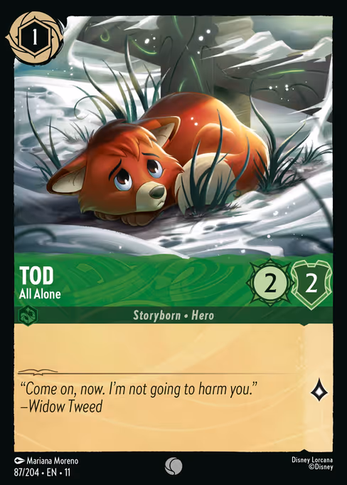 Tod - Winterspell Lorcana spoiler