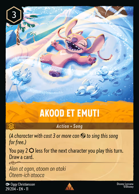 Akood et Emuti - Winterspell Lorcana spoiler